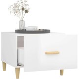 vidaXL Stolić za kavu sjajni bijeli 50x50x40 cm konstruirano drvo | shoptok.hr