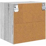 vidaXL Viseča omarica s polico Riga Siva Sonoma 40 x 29,5 x 40 cm | Shoptok.si