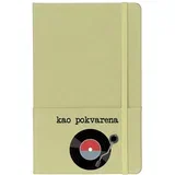 pokvarena ploča - A5 tekstilni notes