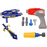  Robot Weapon za sastavljanje s zvučnim i svjetlosnim efektima - zeleni | shoptok.hr