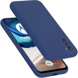 Cadorabo Ohišje združljiv z Motorolo v tekoči modro - zaščitni pokrov, narejen iz fleksibilnega silikona TPU, (20694881) | Shoptok.si