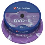 Mediarange dvd+r 1/25 4.7GB Cene
