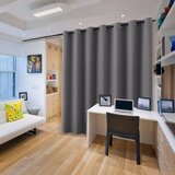 PONY DANCE pregradna zatemnitvena zavesa z obročki – 210 × 254 cm odprta embalaža | Shoptok.si