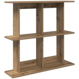vidaXL Zidna polica Zidna montaža Hrast artisan 80 x 20 x 75 cm - Hrast artisan 80 x 20 x 75 cm | shoptok.hr