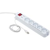 Energenie Gembird PCW-MS2G surge protector White 5 AC outlet(s) 250 V 1.8 m Cijene