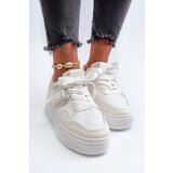 Boto Women's Platform Sneakers Made of White Synthetic Leather Moun | Eponuda.ba