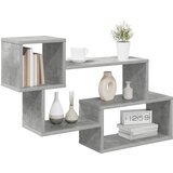  Lebdeća polica Zidna montaža Betonska siva 87 x 20 x 55 cm - Betonska siva Slike