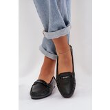 S. BARSKI Flat Leather Moccasins With Decoration S.Barski Cene
