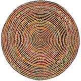  Tepih za područje Šareni Ø 90 cm Juta - Šareni 90 cm | shoptok.hr