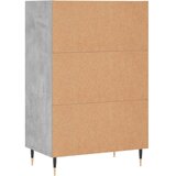  Visoka komoda siva boja betona 57x35x90 cm konstruirano drvo | shoptok.hr