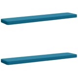  Jastučići za klupe - 2 dijela VUGHT 2 kom. 100% poliester - Svetlo plava (poliester) 150 x 30 cm 2 | shoptok.hr