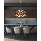 Candellux luster/visilica-ambrosia 3 viseća lampa 3X40W E14 18,4W led bakar | Eponuda.com