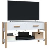 TV ormarić bijeli 82 x 38 x 45 cm od konstruiranog drva | shoptok.hr
