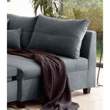 MID.YOU KOTNA SEDEŽNA GARNITURA, mikrovelur antracit | Shoptok.si