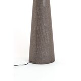Light & Living Rjava stoječa svetilka s tekstilnim senčilom (višina 180 cm) Micky – | Shoptok.si