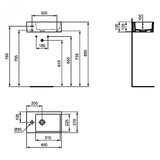 Ideal Standard Lavabo IDEAL STANDARD STRADA 45x27 (K081701) | Eponuda.com