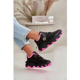 Boto Warm Women's Sports Shoes Lace-up Platform Black Bialoa | Shoptok.si