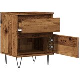  Noćni ormarići 2 kom Staro drvo 40x35x50 cm Konstruirano drvo | shoptok.hr