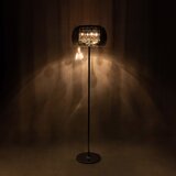 Zuma line F0076-04A-F4FZ - Kristalna podna lampa CRYSTAL 4xG9/42W/230V | Eponuda.com