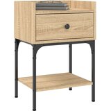  Noćni ormarići 2 kom boja hrasta 40 5x31x60cm konstruirano drvo | shoptok.hr