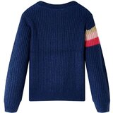  Dječji džemper pleteni modri 116 | shoptok.hr
