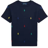Polo Ralph Lauren Majica mornarsko plava / žuta / zelena / crvena