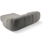 Micadoni Home Svijetlo siva baršunasti kutna garnitura Diana – | shoptok.hr