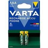 Varta Baterija za telefon, za ponovno polnjenje, AAA, 800 mAh, DE 2 kosa, od 10 DE | Shoptok.si