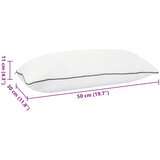  Šred jastuk za spavanje Bijelo 50 x 30 x 11 cm | shoptok.hr