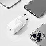 Baseus zidni punjač Type C Super Si Quick Charger IC PD 30W bijeli CCSUP-J02/CCCJG30CE | shoptok.hr