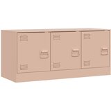Maison Chic TV omarica - TV enota - Televizijska omarica roza 99x39x44 cm jeklo, (21698845) Cene