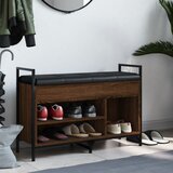  Klupa za cipele boja smeđeg hrasta 85,5x32x57,5 cm drvena | shoptok.hr
