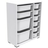 Hanah home višenamenska polica zen 2D2K6U white | ePonuda.com