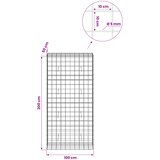  Gabion s žicom debljine 5 mm i mrežom 10x10 cm 100x50x200 cm Slike