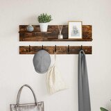  Vješalica za kapute na zidu Dimljeni hrast 90 x 15 x 36 cm | shoptok.hr
