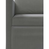  Set sofe 2 pcs Tamnosiva Baršun - Tamnosiva 1-Sjedalo + 3-Sjedalo (210 cm) | shoptok.hr
