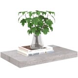 vidaXL Plutajuće zidne police 4 kom boja betona 50 x 23 x 3 8 cm MDF | shoptok.hr