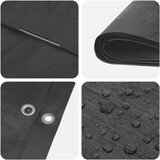  s rupama Antracit siva 4 x 6 m 90 gsm PE | shoptok.hr