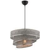 Opviq Luster Couper Hazeran, 40x40cm, srebrno-crna boja | Eponuda.ba