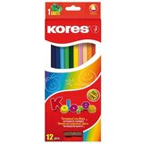 Kores barvice KO93312 trikotne, 12 kos Cene
