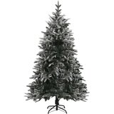  Umetna novoletna jelka s snegom zelena 210 cm PVC in PE, (20669549) | Shoptok.si