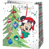 Cardex Darilna vrečka velikanskih mer 40x56x20cm z božičnim motivom Miki miška | Shoptok.si