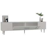 Hanah home tv polica Dekop1 white silver