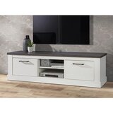 Premium Living Tv-element Montreal, Bela, Barva Pinije | Shoptok.si