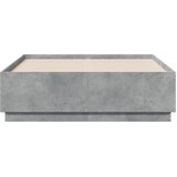 Okvir kreveta boja betona 135 x 190 cm od konstruiranog drva | Eponuda.com