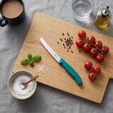 Victorinox Nazobčan nož 11cm / 6.7834.C1 / zelen / inox, PP, (5000267784) | Shoptok.si