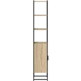  Kopalniški Kabinet Sonoma Oreh 33x33x185,5 cm Inženirski Les, (22040433) | Shoptok.si