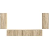  Set TV komoda 4 pcs Sonoma hrast Konstruirano drvo | Eponuda.com