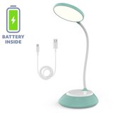  LED prigušiva punjiva stona lampa VISUA LED/5W/5V 3000-5000K tirkizna | Eponuda.com
