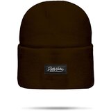 Dolly Noire Kape s šiltom Label Beanie Kostanjeva Cene
